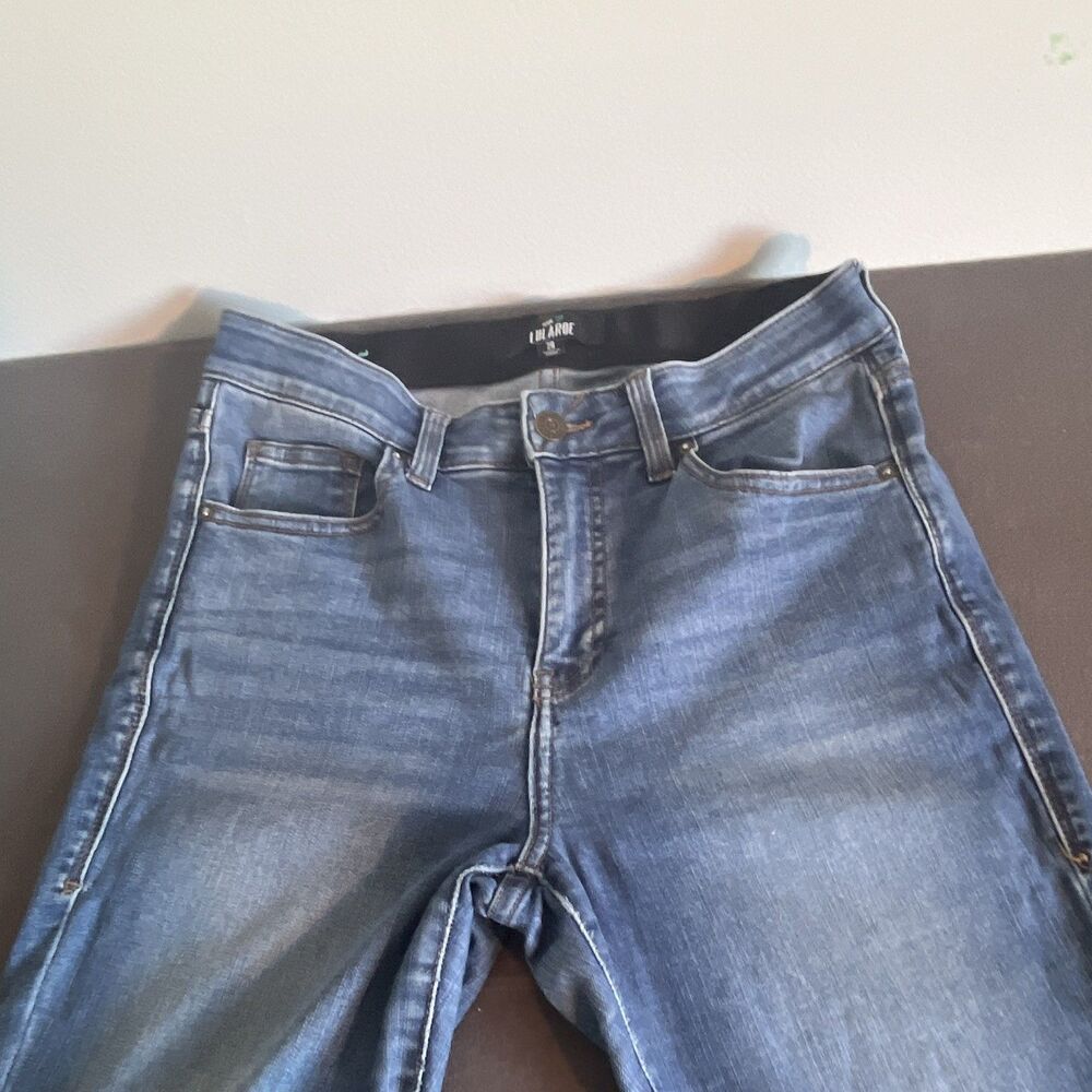LuLaRoe Women’s Skinny Jeans Blue Medium Wash Denim 5-Pocket Stretch Zip